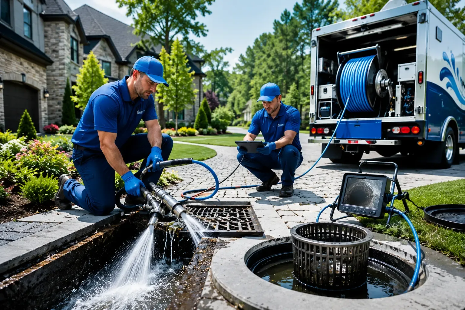 Local outdoor drain cleaning professionals in Petersburg, IN
