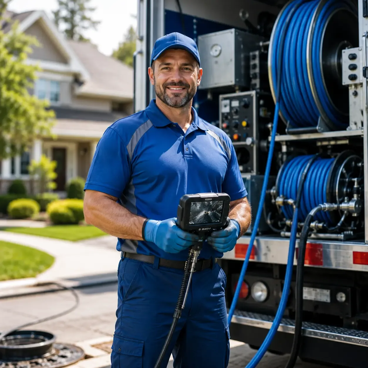 Local outdoor drain cleaning specialists in Petersburg, IN